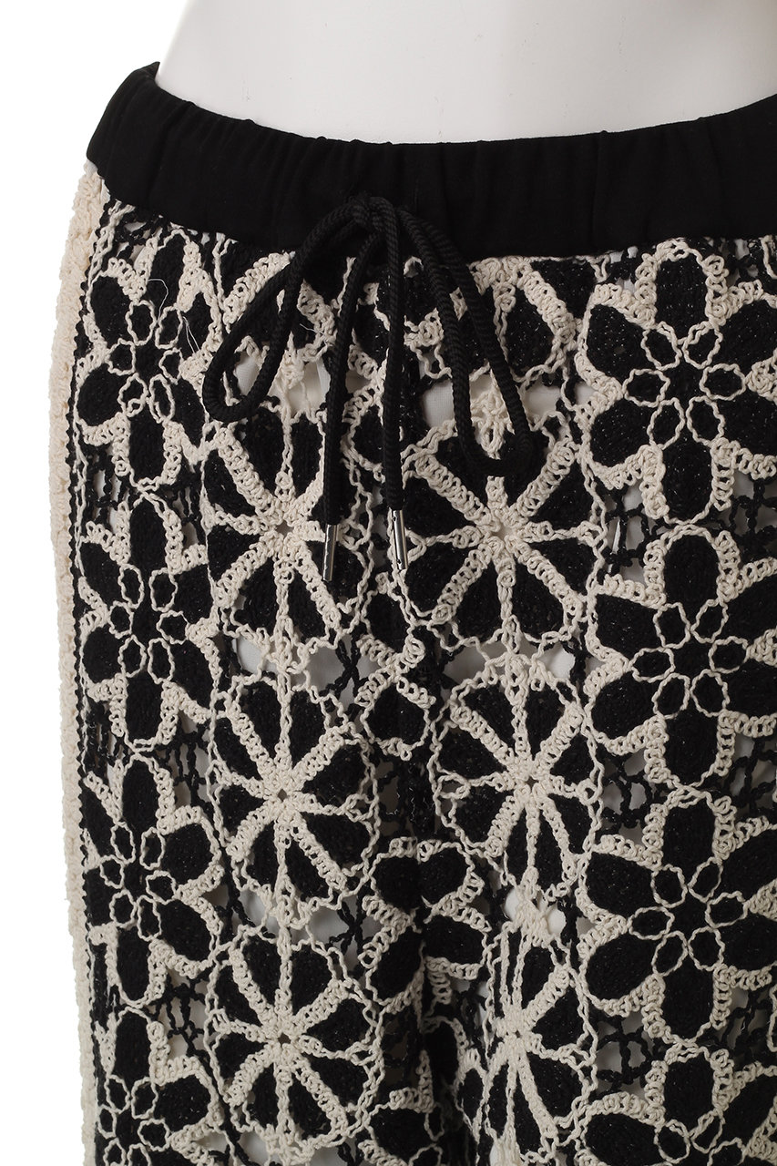 MAISON SPECIAL(メゾンスペシャル)｜Mixed Lace Easy Pants/ミックス