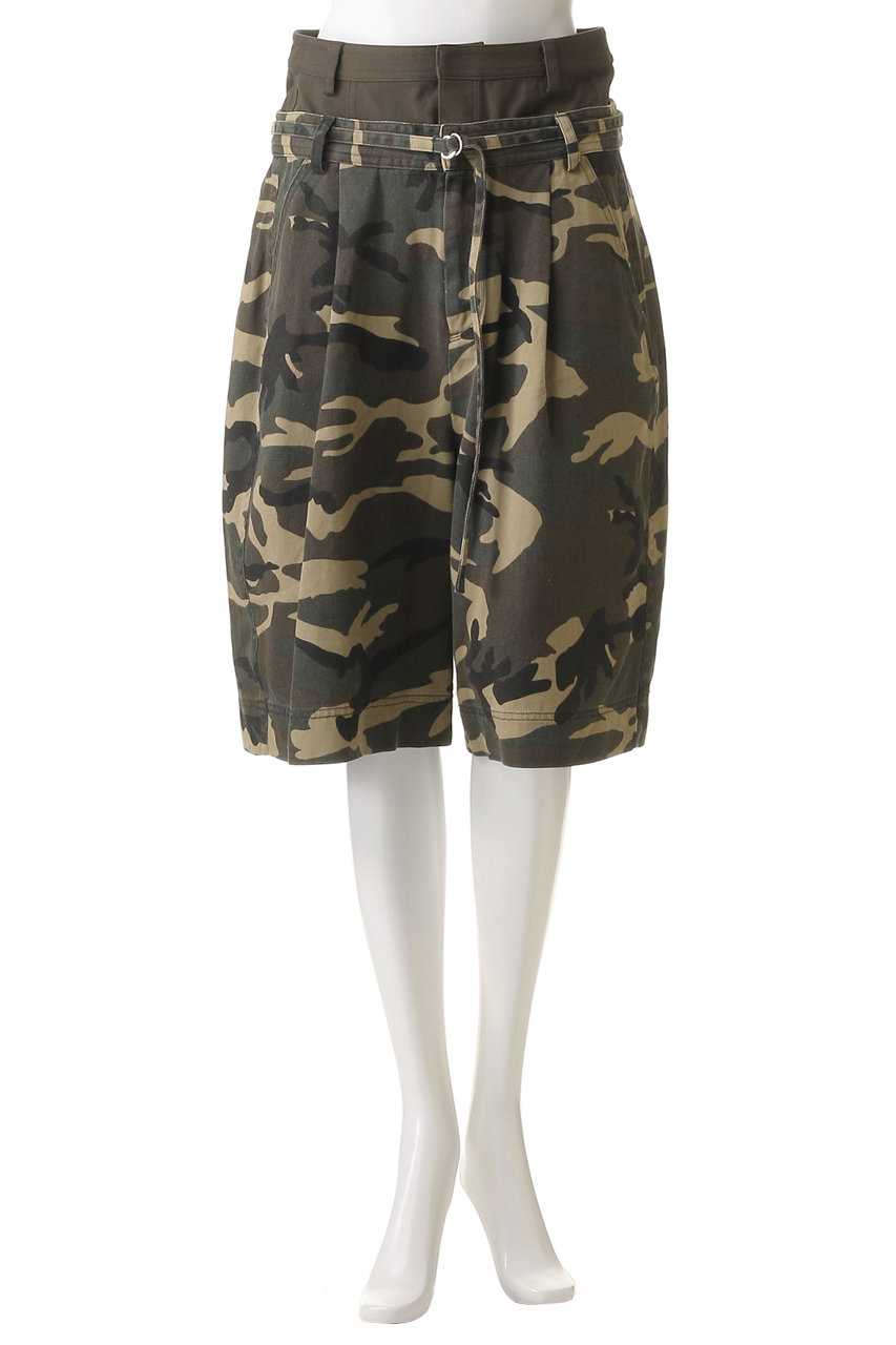 MAISON SPECIAL(メゾンスペシャル)｜2way Double Waist CAMO
