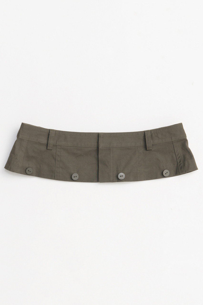 MAISON SPECIAL(メゾンスペシャル)｜2way Double Waist CAMO Curve