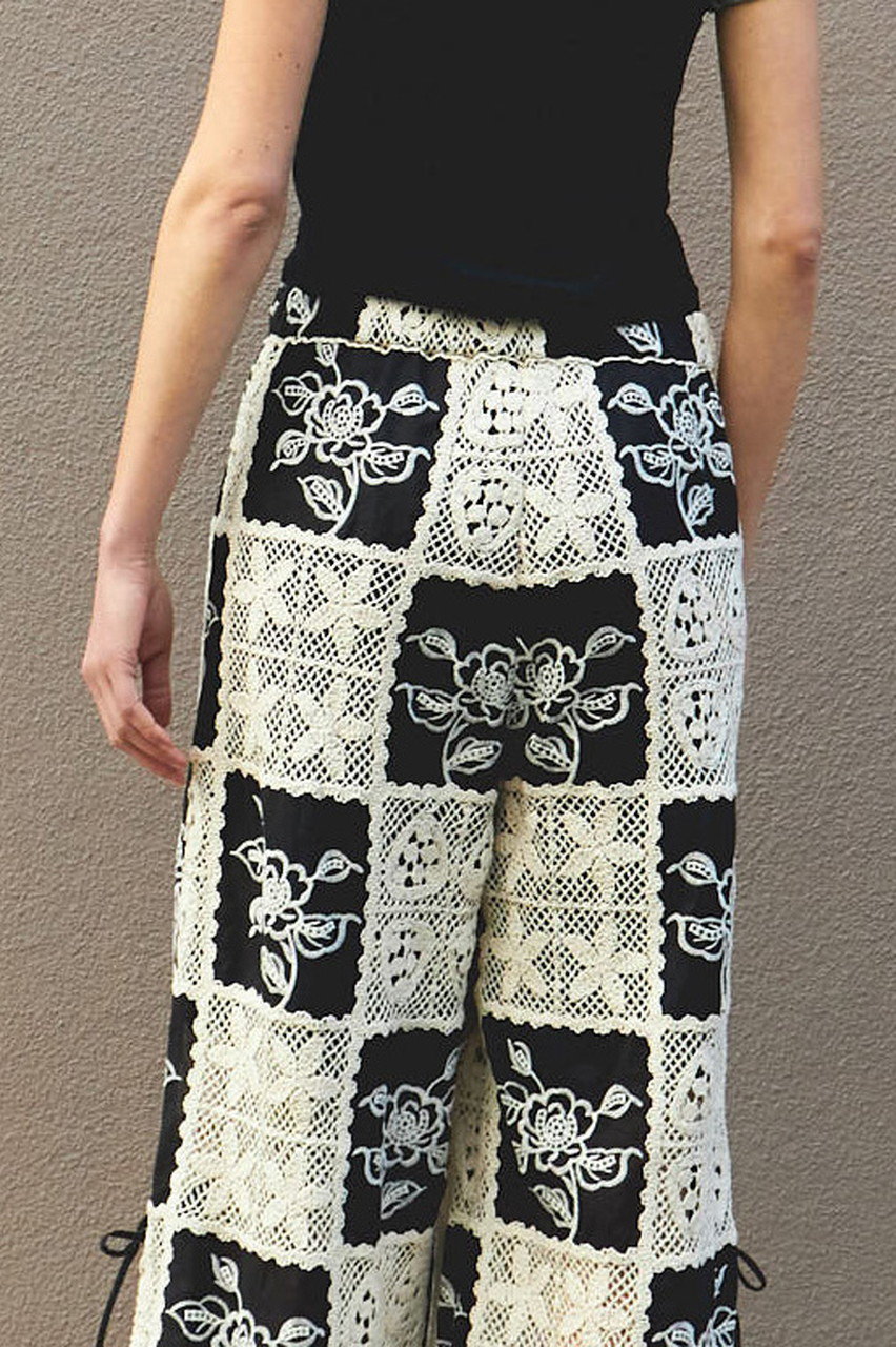 MAISON SPECIAL(メゾンスペシャル)｜Embroidery Easy Pants/エン