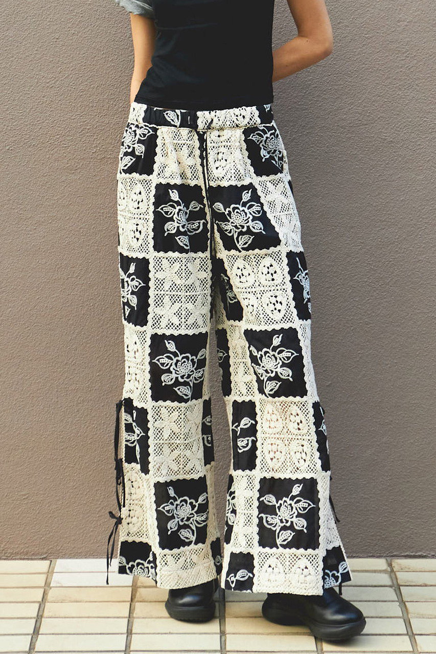 MAISON SPECIAL(メゾンスペシャル)｜Embroidery Easy Pants/エン