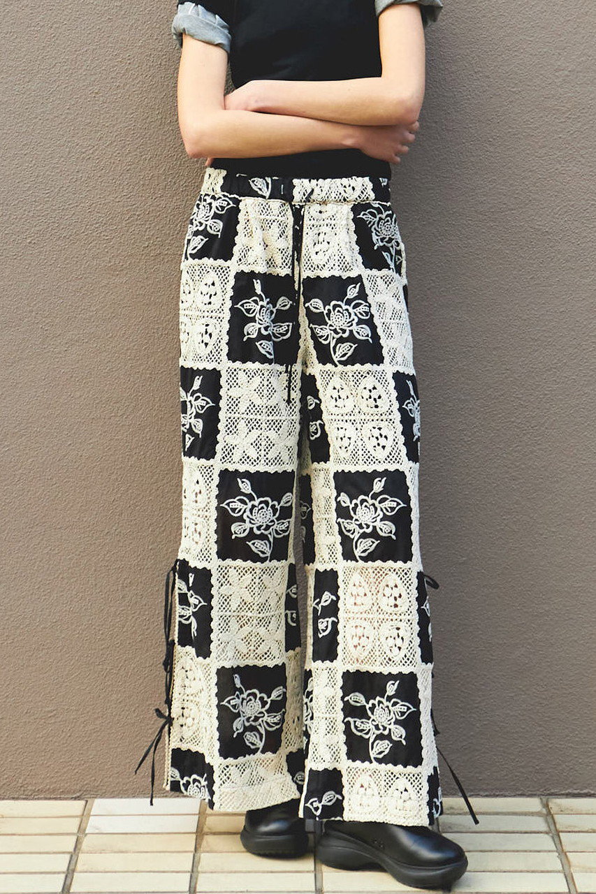 MAISON SPECIAL(メゾンスペシャル)｜Embroidery Easy Pants/エン