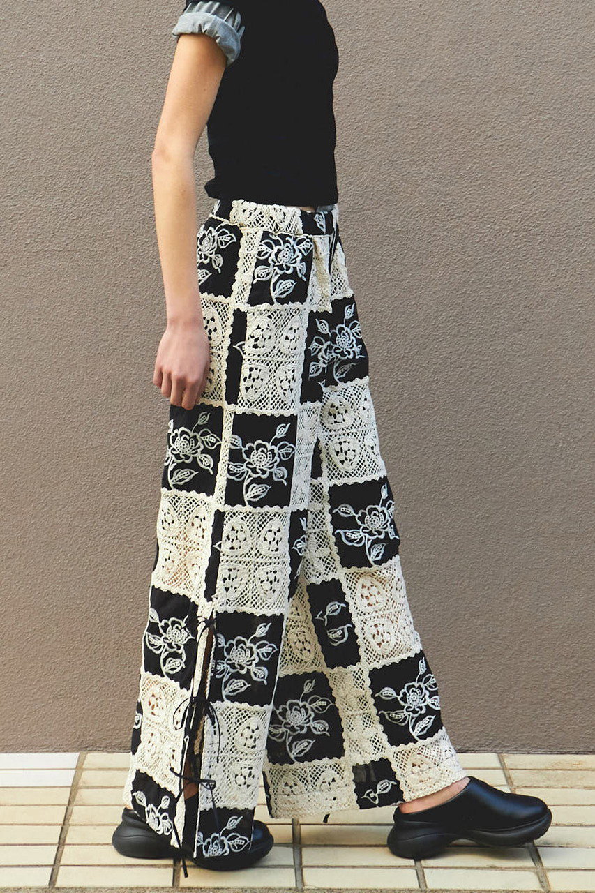 MAISON SPECIAL(メゾンスペシャル)｜Embroidery Easy Pants/エン