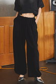 Drawstring Wide Easy Pants/ドローストリングワイドイージーパンツ