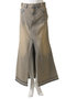 2way Waist Slit Maxi Denim Skirt/2WAYウエストスリットマキシデニムスカート メゾンスペシャル/MAISON SPECIAL