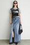 2way Waist Slit Maxi Denim Skirt/2WAYウエストスリットマキシデニムスカート メゾンスペシャル/MAISON SPECIAL