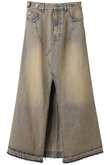 2way Waist Slit Maxi Denim Skirt/2WAYウエストスリットマキシデニムスカート