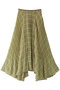 Circular Pleated Plaid Skirt/サーキュラープリーツチェックスカート メゾンスペシャル/MAISON SPECIAL GRN(グリーン)