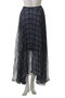 Circular Pleated Plaid Skirt/サーキュラープリーツチェックスカート メゾンスペシャル/MAISON SPECIAL