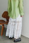 Lace Tiered Skirt/レースティアードスカート メゾンスペシャル/MAISON SPECIAL
