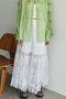 Lace Tiered Skirt/レースティアードスカート メゾンスペシャル/MAISON SPECIAL