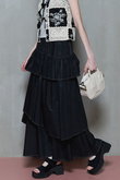 Flare Tiered Skirt/フレアティアードスカート