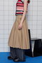 Wrap Pleated Skirt/ラッププリーツスカート メゾンスペシャル/MAISON SPECIAL