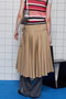 Wrap Pleated Skirt/ラッププリーツスカート メゾンスペシャル/MAISON SPECIAL
