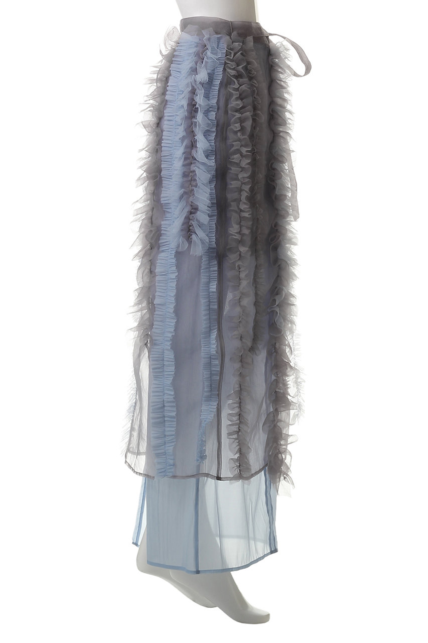 MAISON SPECIAL(メゾンスペシャル)｜Sheer Ruffle Skirt/シアー