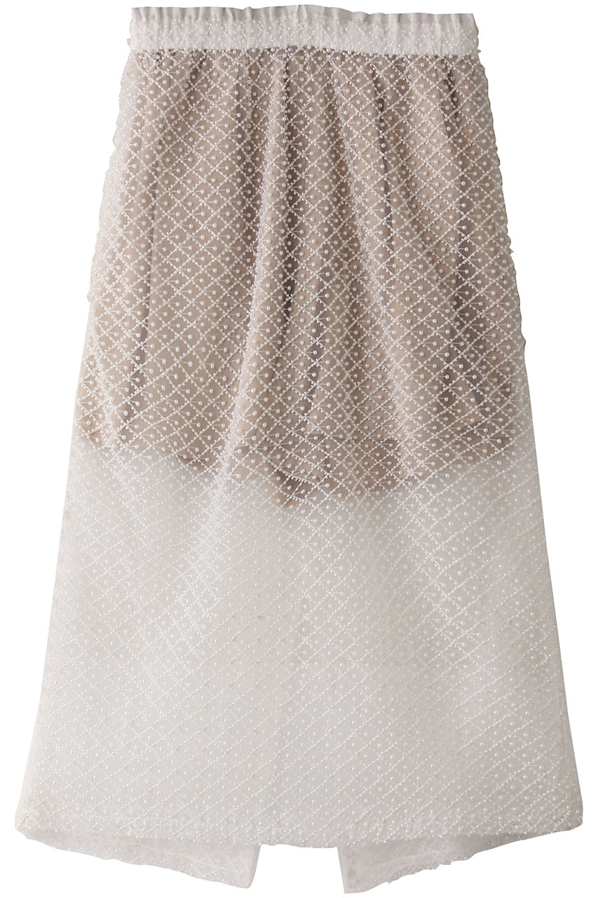 メゾンスペシャル/MAISON SPECIALのPearl Beaded Skirt/パールビーズスカート(MLT1(マルチカラー)/21251515314)