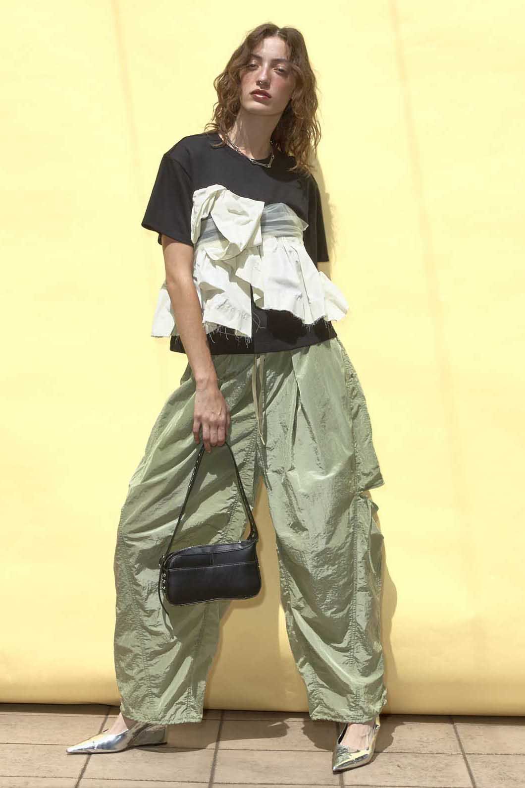 MAISON SPECIAL(メゾンスペシャル)｜Docking Twisted T-shirt