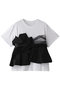 【予約販売】Docking Twisted T-shirt/ドッキングツイステッドTシャツ メゾンスペシャル/MAISON SPECIAL WHT(ホワイト)