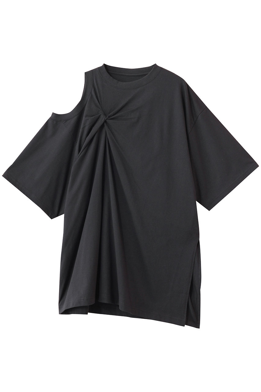 MAISON SPECIAL Multiway Twist T-shirt/マルチウェイツイストTシャツ (C.GRY(チャコールグレー), FREE) メゾンスペシャル ELLE SHOP MAISON SPECIAL Multiway Twist T-shirt/マルチウェイツイストTシャツ (C.GRY(チャコールグレー), FREE) メゾンスペシャル ELLE SHOP