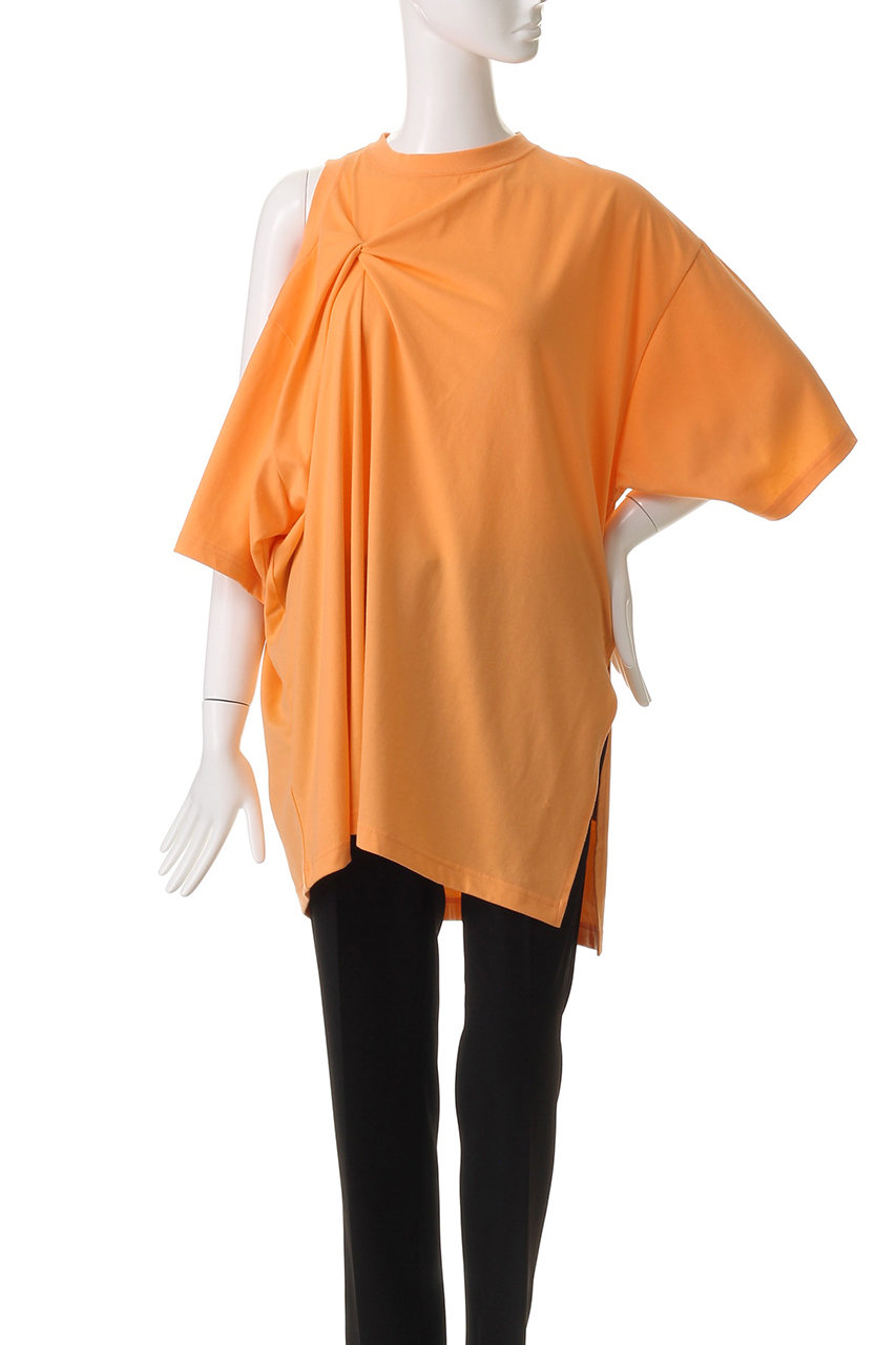 新品・タグ付き【MAISON SPECIAL】マルチウェイツイスト　オレンジ MAISON SPECIAL(メゾンスペシャル)｜Multiway Twist T-shirt/マルチ