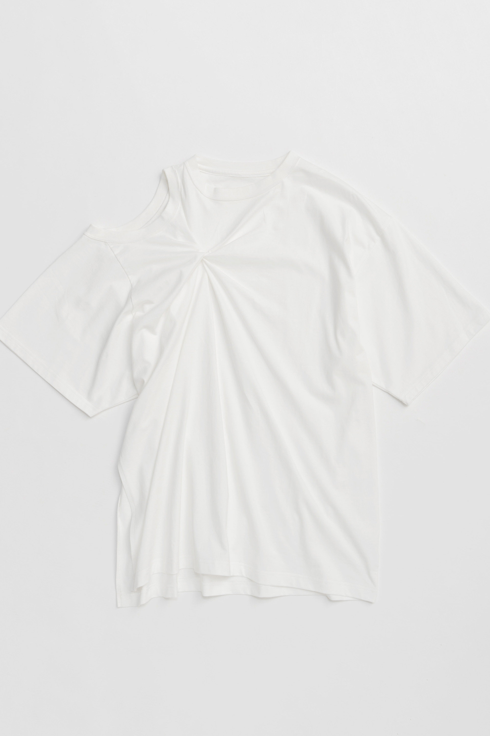 MAISON SPECIAL Multiway Twist T-shirt/マルチウェイツイストTシャツ (WHT(ホワイト), FREE) メゾンスペシャル ELLE SHOP MAISON SPECIAL Multiway Twist T-shirt/マルチウェイツイストTシャツ (WHT(ホワイト), FREE) メゾンスペシャル ELLE SHOP