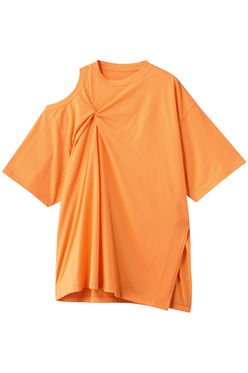 MAISON SPECIAL Multiway Twist T-shirt/マルチウェイツイストTシャツ (ORG(オレンジ), FREE) メゾンスペシャル ELLE SHOP MAISON SPECIAL Multiway Twist T-shirt/マルチウェイツイストTシャツ (ORG(オレンジ), FREE) メゾンスペシャル ELLE SHOP