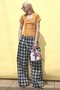 Multi Plaid Easy Pants/マルチチェックイージーパンツ メゾンスペシャル/MAISON SPECIAL