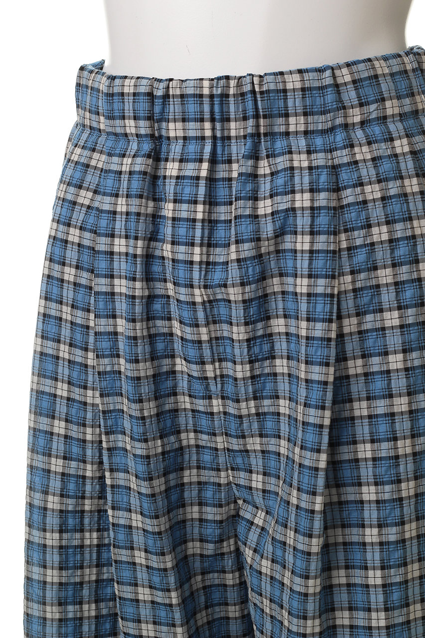 定価14850メゾンスペシャル今季完売品Multi PlaidEasyPants Multi Plaid Easy Pants