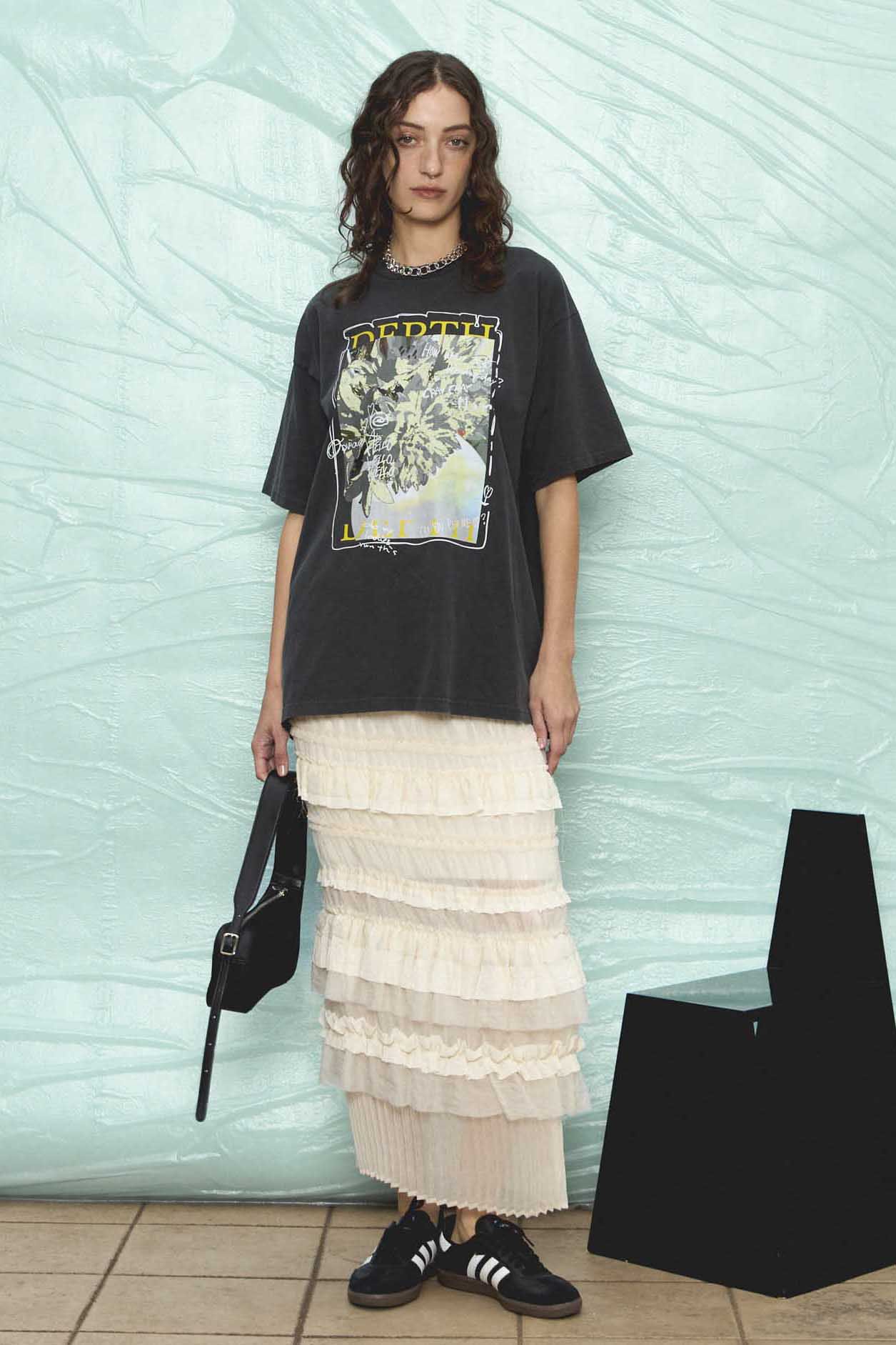 MAISON SPECIAL(メゾンスペシャル)｜Flower Photo Oversized T