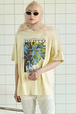 Flower Photo Oversized T-shirt/フラワーフォトオーバーTEE