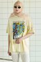 Flower Photo Oversized T-shirt/フラワーフォトオーバーTEE メゾンスペシャル/MAISON SPECIAL