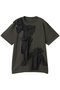 Twisted Ribbon Oversize T-shirt/ツイステッドリボンオーバーＴシャツ メゾンスペシャル/MAISON SPECIAL C.GRY(チャコールグレー)