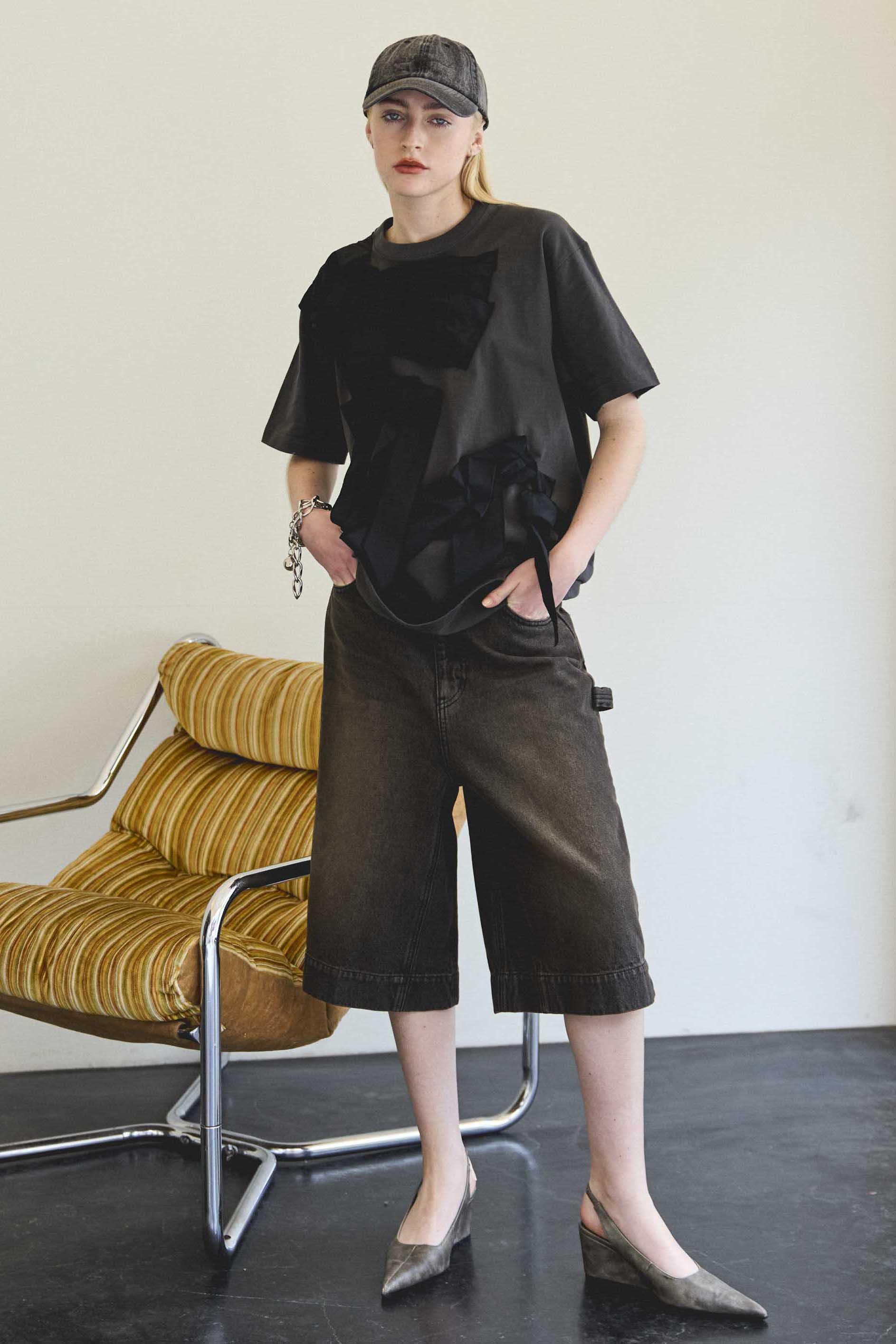 メゾンスペシャルTwisted Ribbon Oversize T-shirt Twisted Ribbon Oversize T-shirt