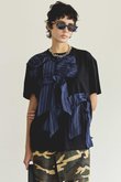 Twisted Ribbon Oversize T-shirt/ツイステッドリボンオーバーＴシャツ