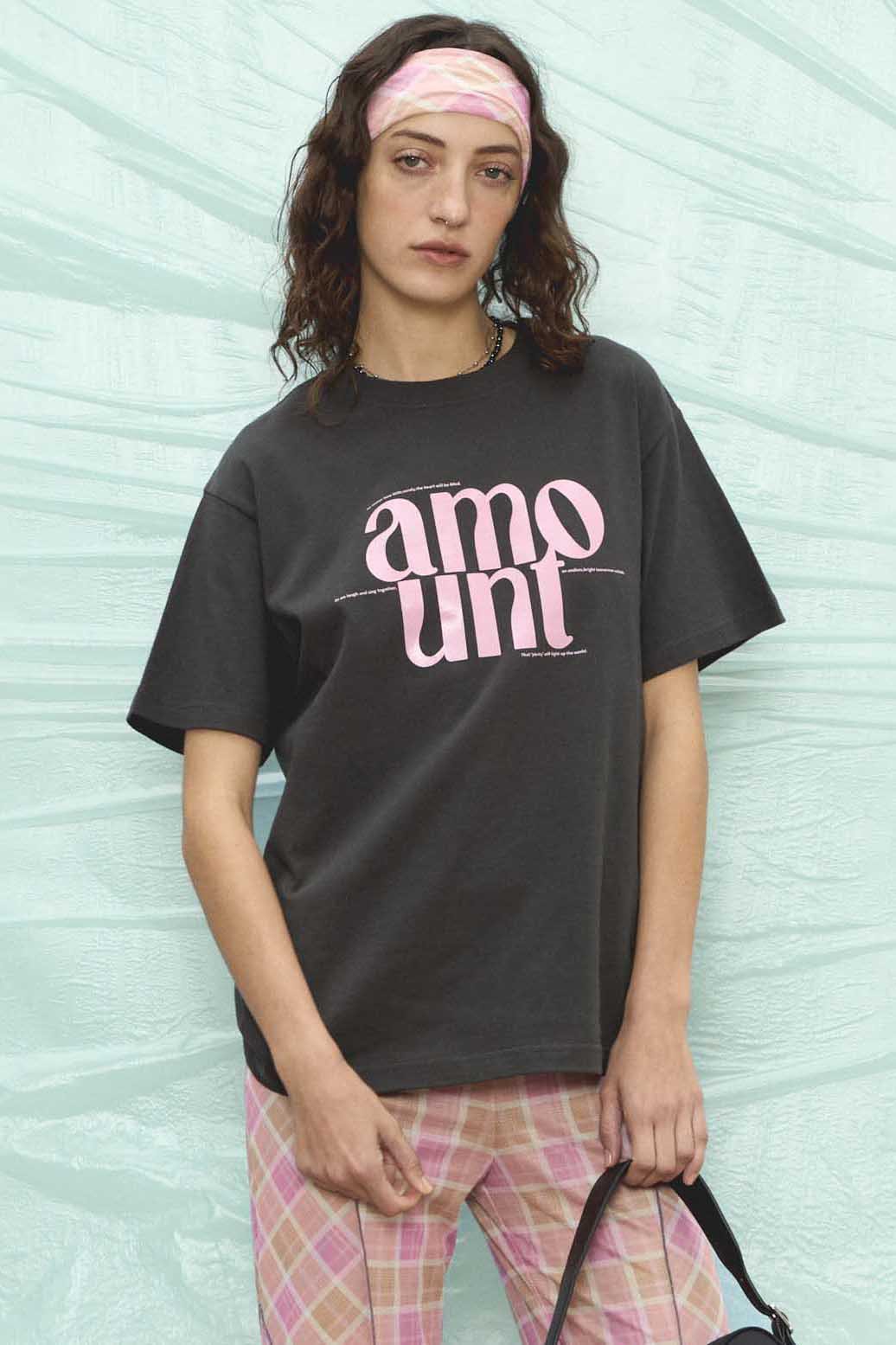 Maison special amount T-shirt グレー 新品タグ付き amount T-shirt