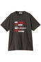 LOVE LIFF Embroidery T-shirt/LOVE LIFFエンブロイダリーTシャツ メゾンスペシャル/MAISON SPECIAL C.GRY(チャコールグレー)