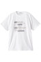 LOVE LIFF Embroidery T-shirt/LOVE LIFFエンブロイダリーTシャツ メゾンスペシャル/MAISON SPECIAL WHT(ホワイト)
