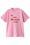 LOVE LIFF Embroidery T-shirt/LOVE LIFFエンブロイダリーTシャツ メゾンスペシャル/MAISON SPECIAL PNK(ピンク)