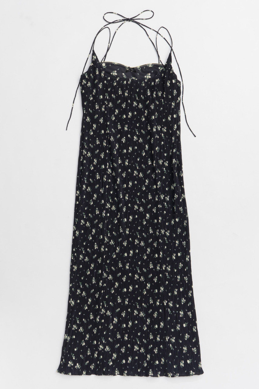 MAISON SPECIAL Small Flower Pleated Dress/スモールフラワープリーツワンピース (BLK(ブラック), 36) メゾンスペシャル ELLE SHOP MAISON SPECIAL Small Flower Pleated Dress/スモールフラワープリーツワンピース (BLK(ブラック), 36) メゾンスペシャル ELLE SHOP