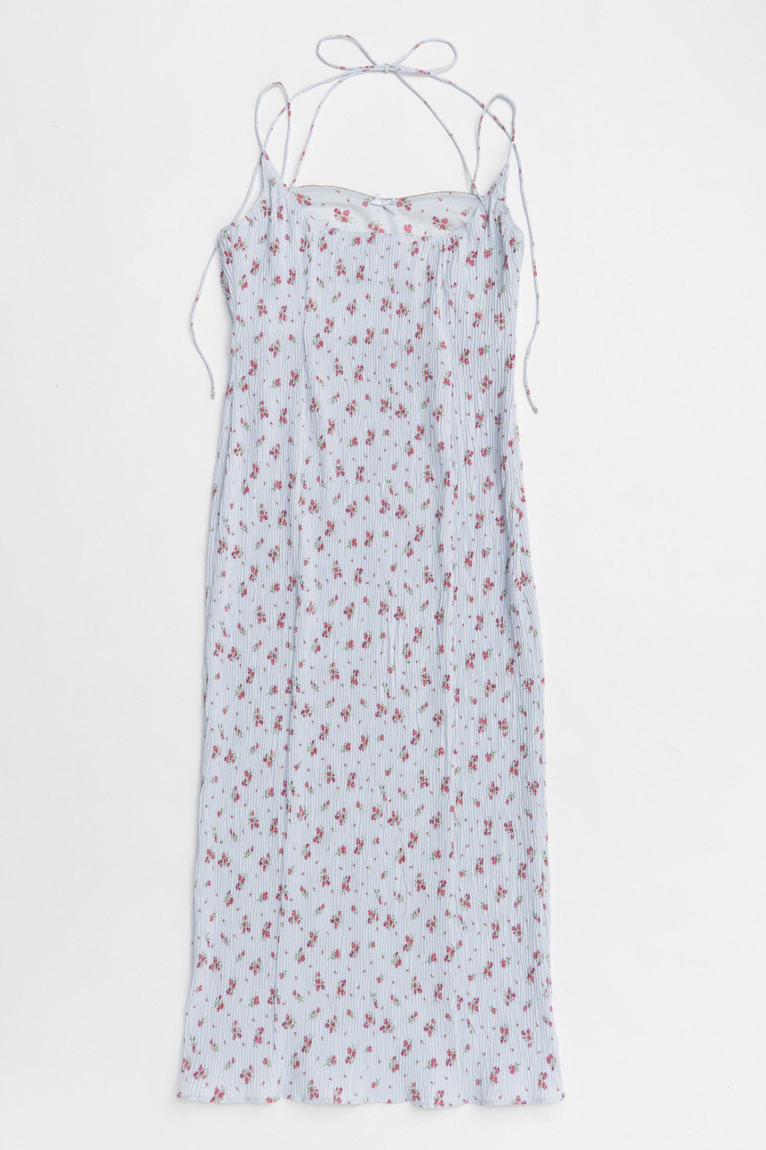 MAISON SPECIAL Small Flower Pleated Dress/スモールフラワープリーツワンピース (BLU(ブルー), 38) メゾンスペシャル ELLE SHOP MAISON SPECIAL Small Flower Pleated Dress/スモールフラワープリーツワンピース (BLU(ブルー), 38) メゾンスペシャル ELLE SHOP