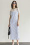 Small Flower Pleated Dress/スモールフラワープリーツワンピース メゾンスペシャル/MAISON SPECIAL