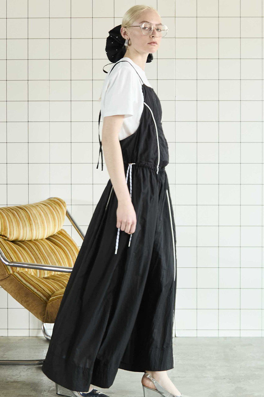 美品 MAISON SPECIAL スポーティドレスワンピース ブラック36 MAISON SPECIAL(メゾンスペシャル)｜Sporty Dress/スポーティ