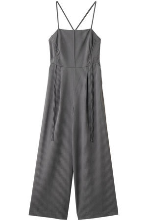 メゾンスペシャル/MAISON SPECIALのShirring Back Open All-In-One/シャーリングバックオープンオールインワン(110600/110606)