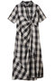 Twist Polo Shirt Dress/ツイストポロシャツワンピース メゾンスペシャル/MAISON SPECIAL BLK(ブラック)