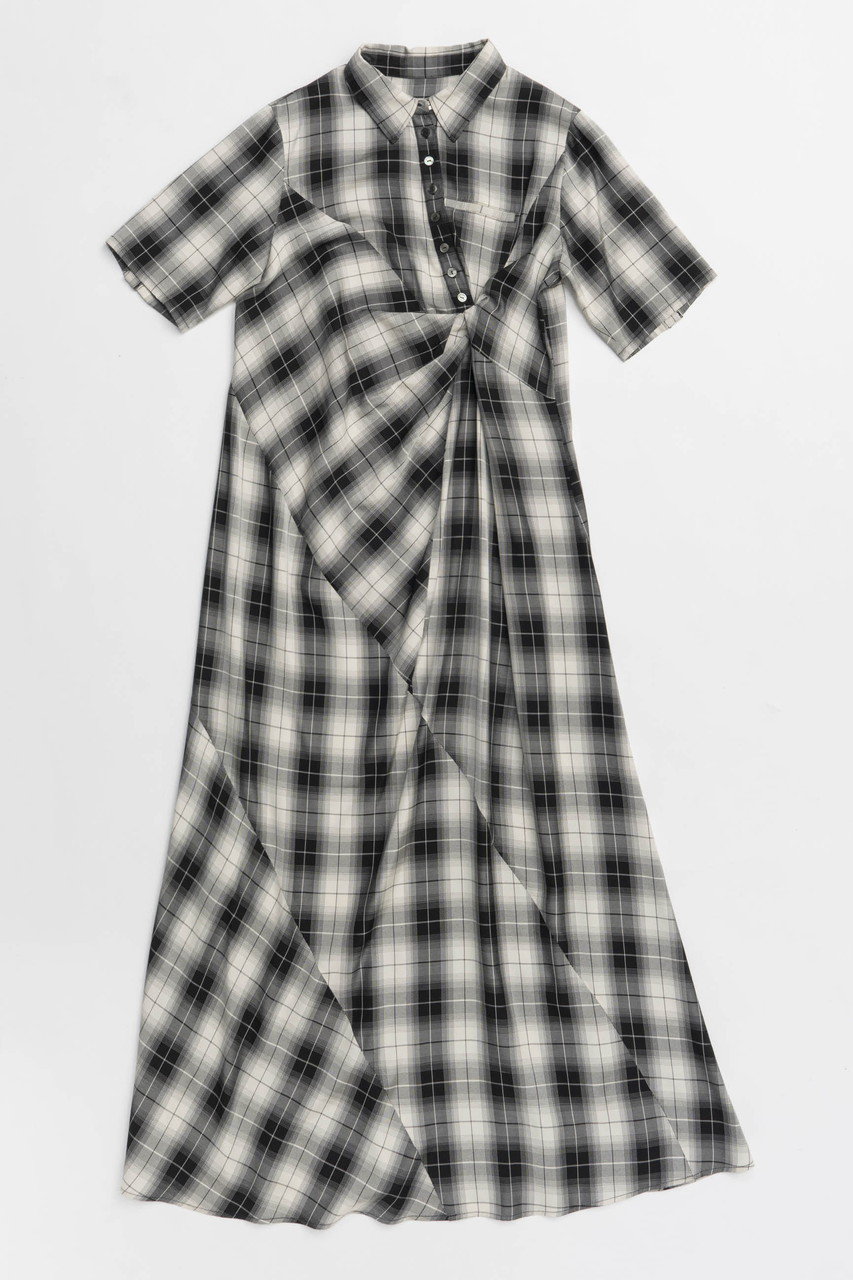 MAISON SPECIAL Twist Polo Shirt Dress/ツイストポロシャツワンピース (BLK(ブラック), 38) メゾンスペシャル ELLE SHOP MAISON SPECIAL Twist Polo Shirt Dress/ツイストポロシャツワンピース (BLK(ブラック), 38) メゾンスペシャル ELLE SHOP