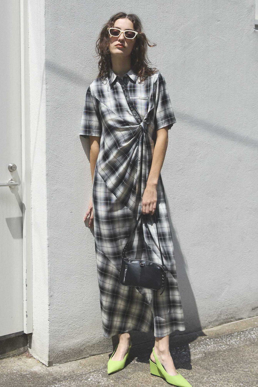 ツイストポロシャツワンピース MAISON SPECIAL 38 MAISON SPECIAL(メゾンスペシャル)｜Twist Polo Shirt Dress/ツイスト