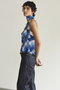 Plaid Halter Peplum Sheer Tops/チェックホルターペプラムシアートップス メゾンスペシャル/MAISON SPECIAL