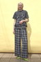 Plaid Halter Peplum Sheer Tops/チェックホルターペプラムシアートップス メゾンスペシャル/MAISON SPECIAL