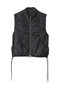 Airy Sheer Gathered Vest/エアリーシアーギャザーベスト メゾンスペシャル/MAISON SPECIAL C.GRY(チャコールグレー)
