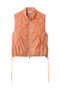 Airy Sheer Gathered Vest/エアリーシアーギャザーベスト メゾンスペシャル/MAISON SPECIAL ORG(オレンジ)